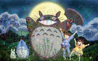 Illustration for article titled Google's Deep Dream Is Turning Anime into Nightmares